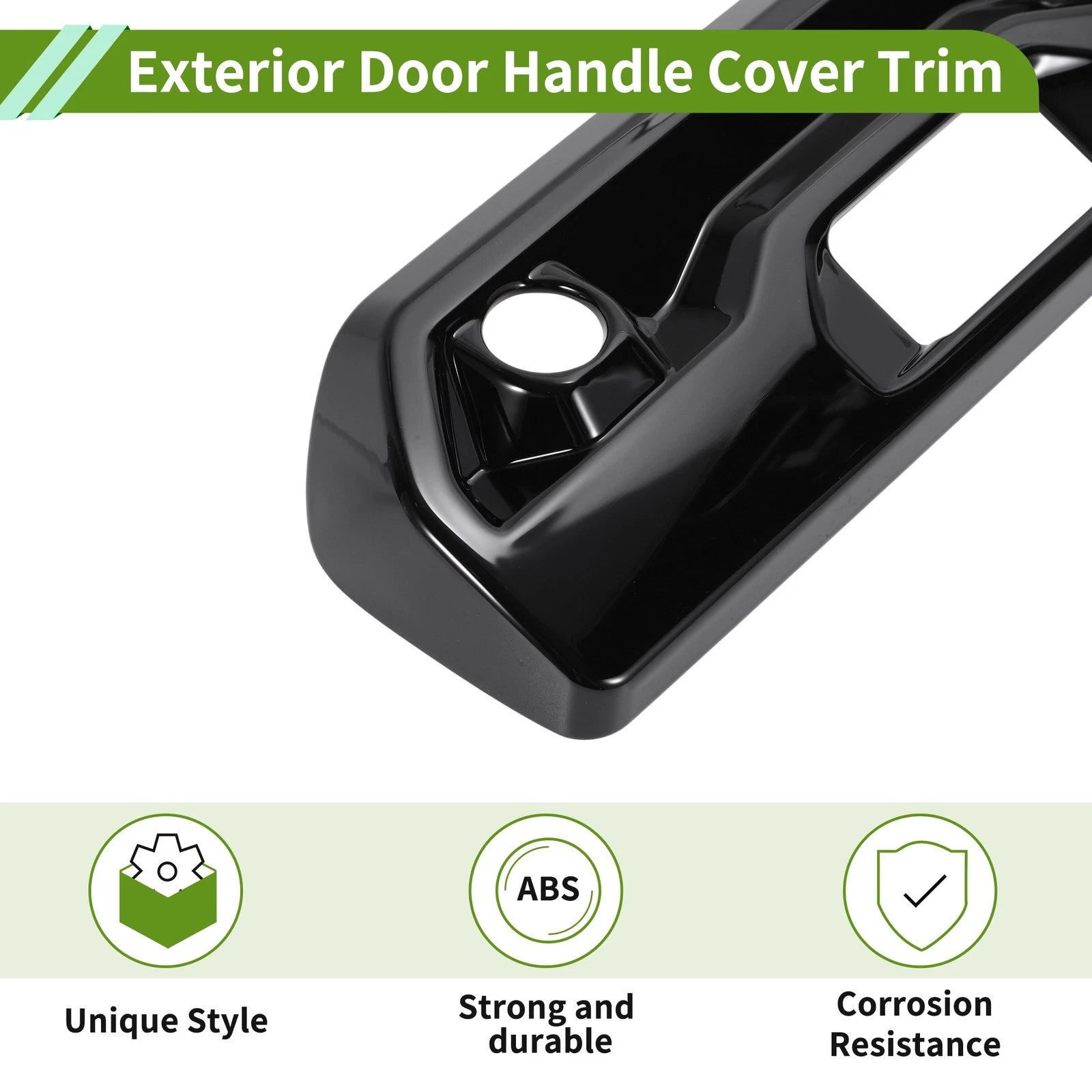 Exterior Door Handle Cover Trim for Chevrolet Silverado 1500 (2019–2023)