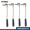 Set of 4 Brake Pad Wear Sensors for Mercedes Benz W211 W220 (2003–2009)