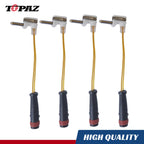 Set of 4 Brake Pad Wear Sensors for Mercedes Benz W211 W220 (2003–2009)