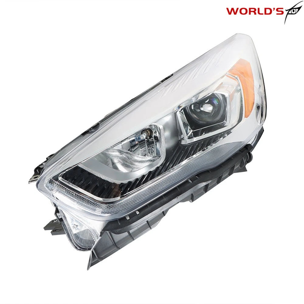 Chrome Housing Headlight with LED DRL for Ford Escape (2017–2019) Left Side