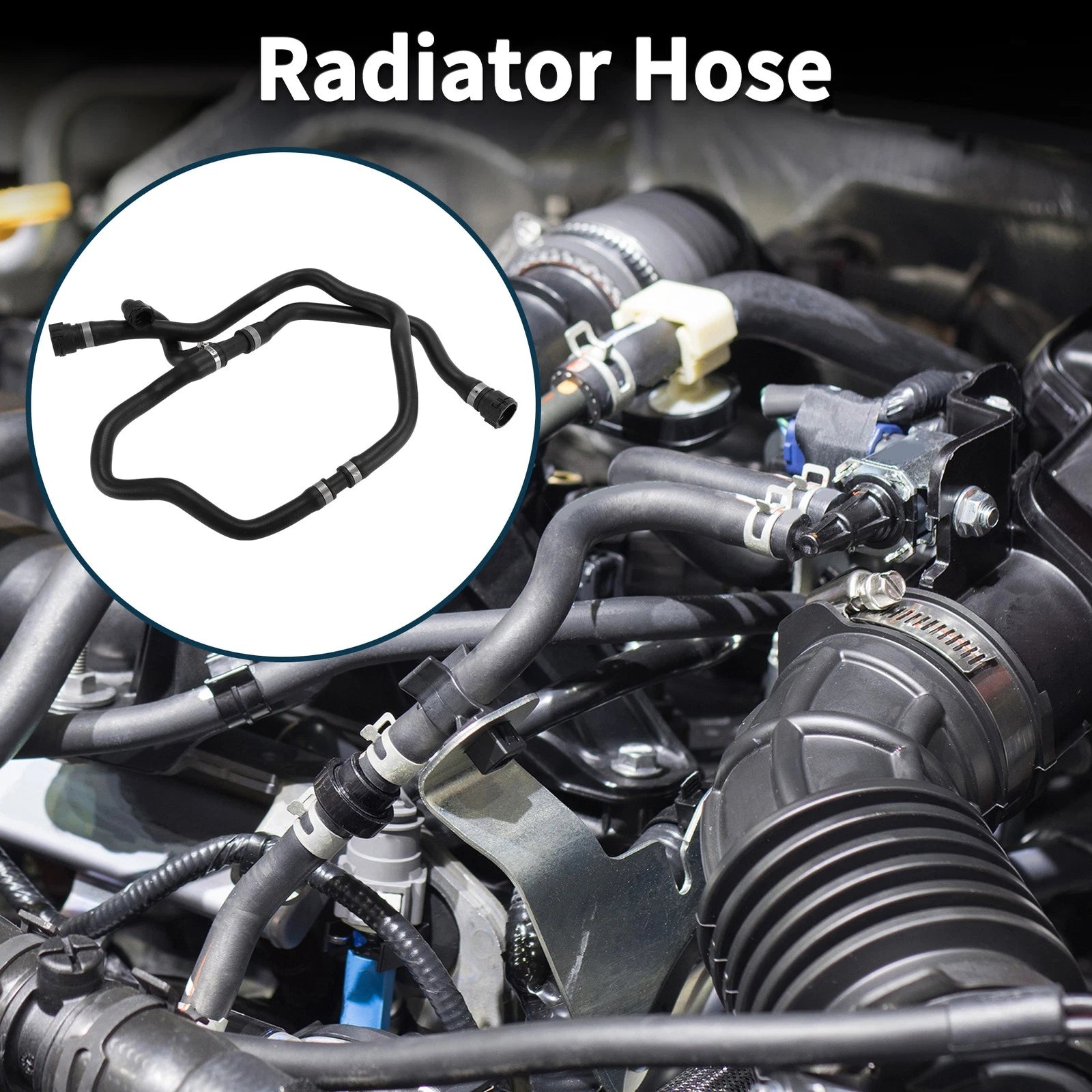 Radiator Hose No.17127524841 for BMW 7 Series (2003–2008)