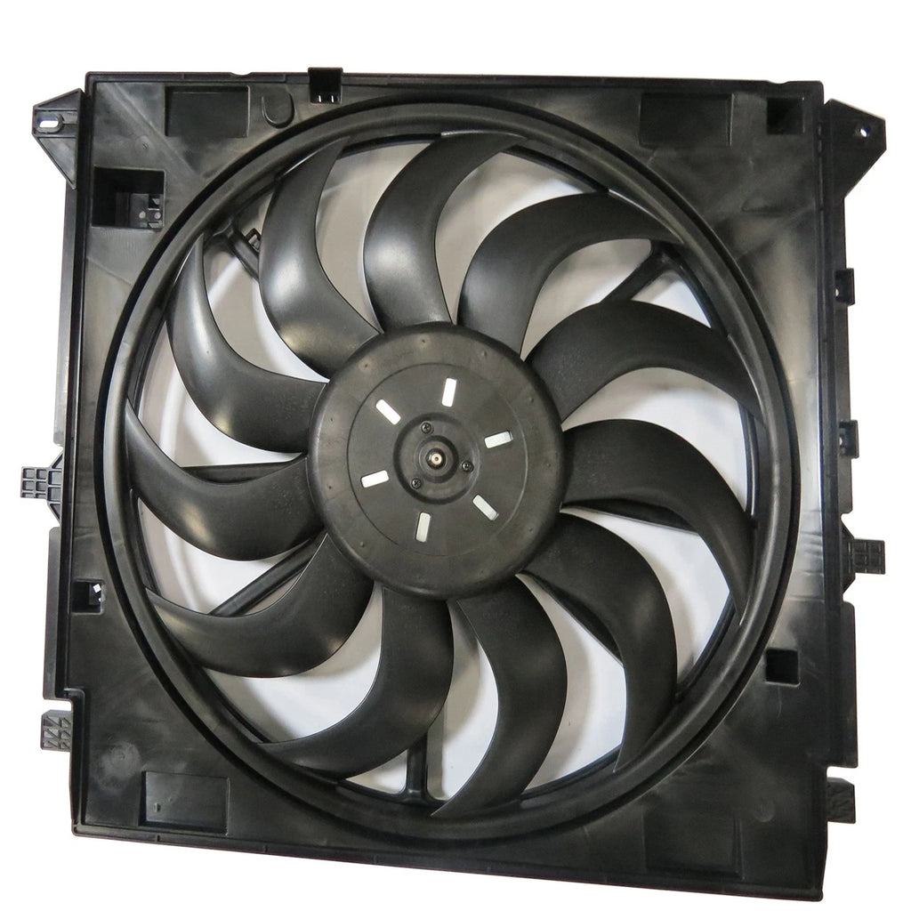 Plastic Radiator Condenser Fan Assembly Replacement for Ford Ranger (2011–2018)