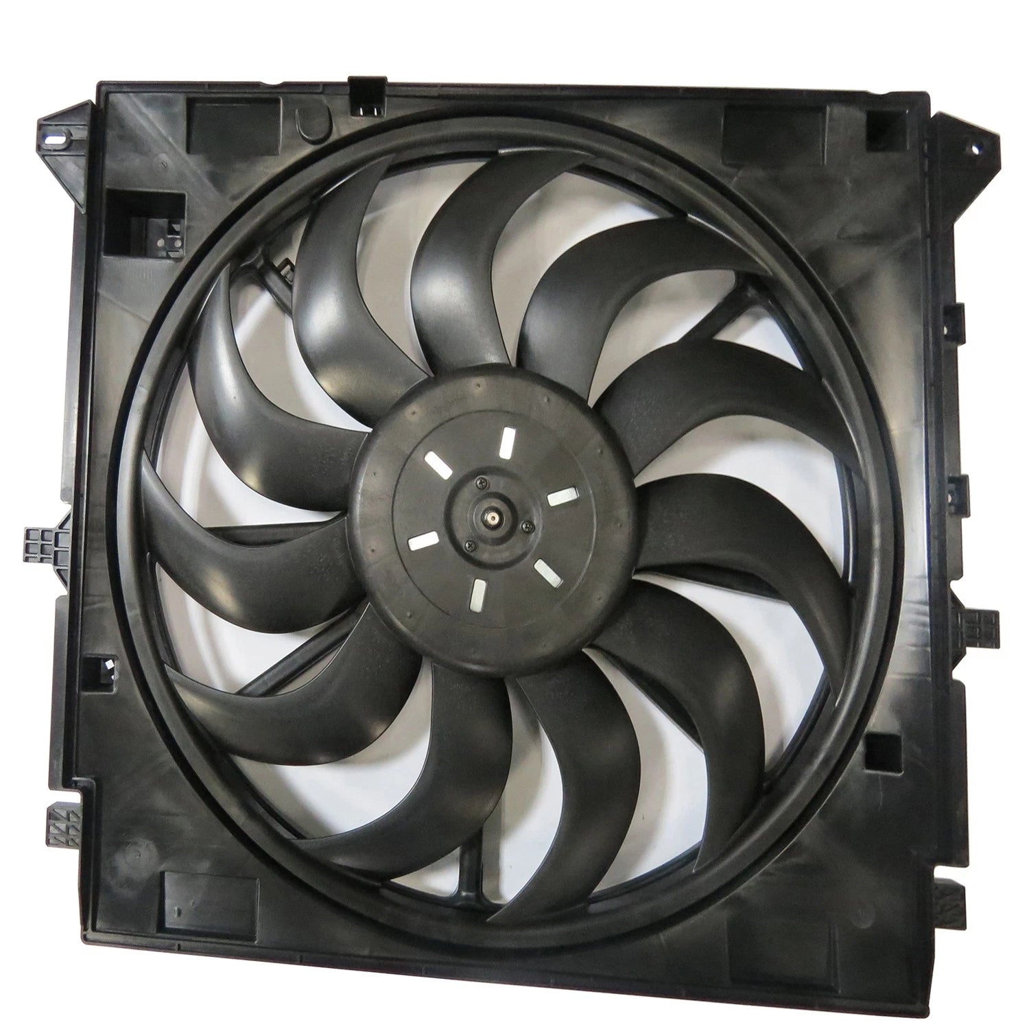 Plastic Radiator Condenser Fan Assembly Replacement for Ford Ranger (2011–2018)