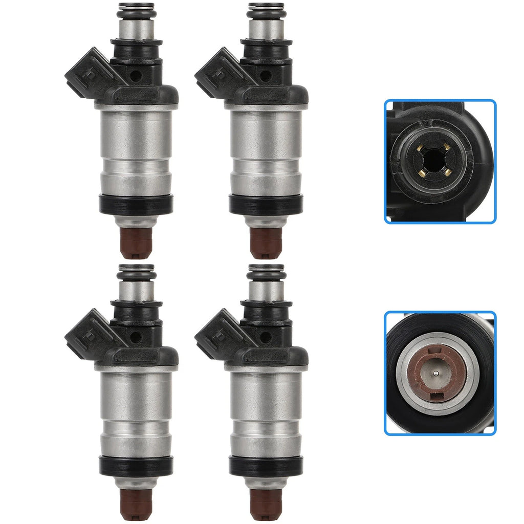 Set of 4 Fuel Injectors for Honda Prelude (1997–2001)