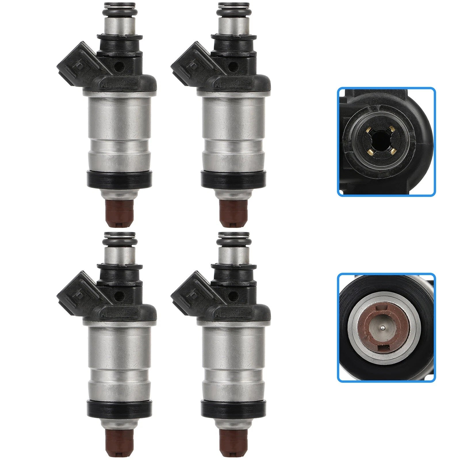 Set of 4 Fuel Injectors for Honda Prelude (1997–2001)