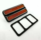 Front Side Marker Light Set Red Amber for Chevy GMC Pickup (1968–1972)