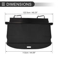 Retractable Cargo Cover for BMW X3 (2004-2010) Black Carbon Fiber