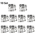 10x Carburetor Rebuild Kit for Walbro K10-WZ K1-WZ WZ