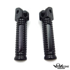 Front Racing Footpegs for Suzuki GSX 1300R Hayabusa (1999–2007) & B-King (2008–2013) - Black