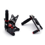 Rearset Rear Set for Honda CBR600RR (2007–2008) Black