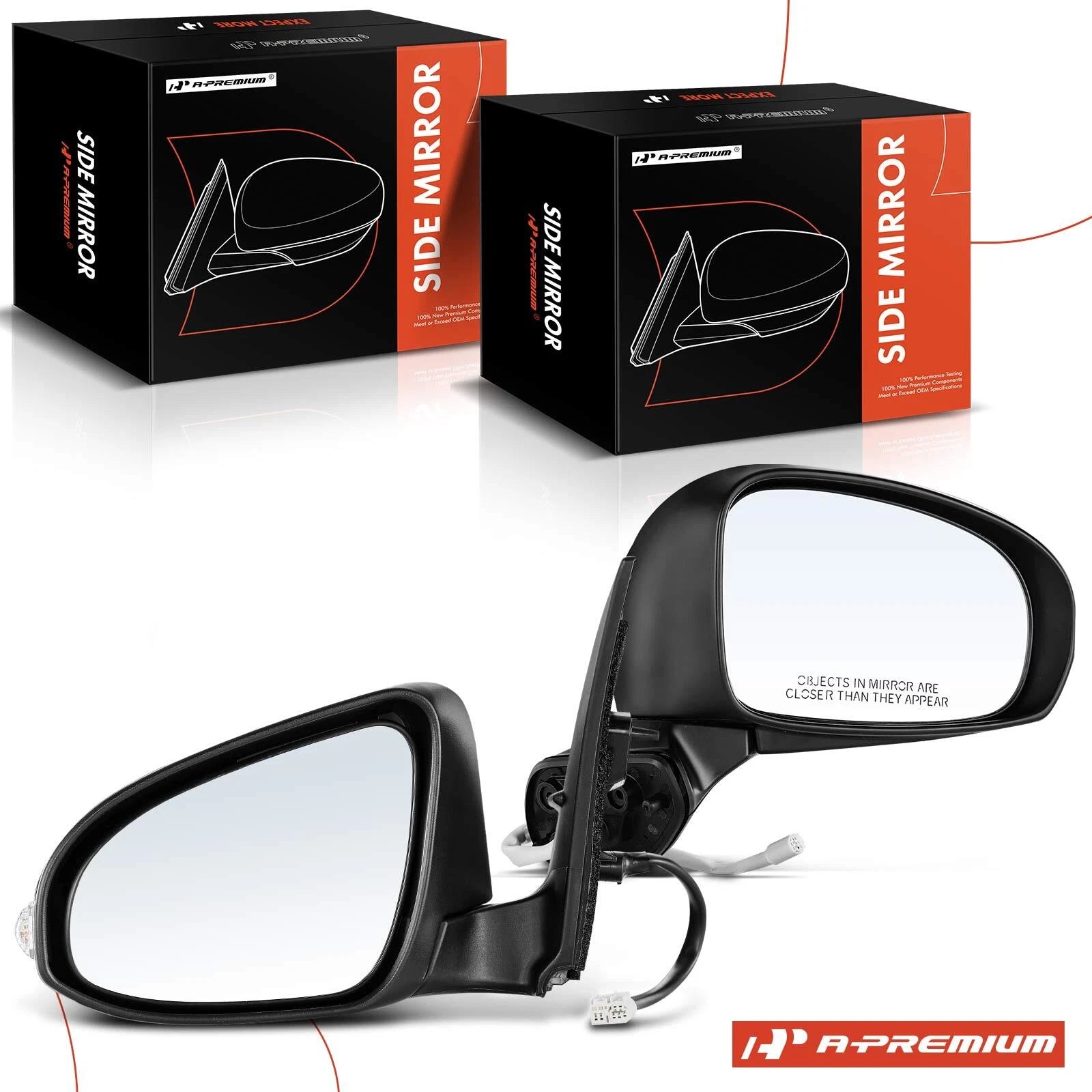 Power Mirror Manual Fold & Signal Light for Toyota Corolla (2014-2019)