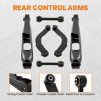 Set of 4 Rear Upper Lower Control Arms for Jeep Compass Patriot (2007-2017)