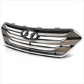 Hood Grille for Hyundai Santa Fe Sport (2015–2016) - Factory Style, Horizontal Slats