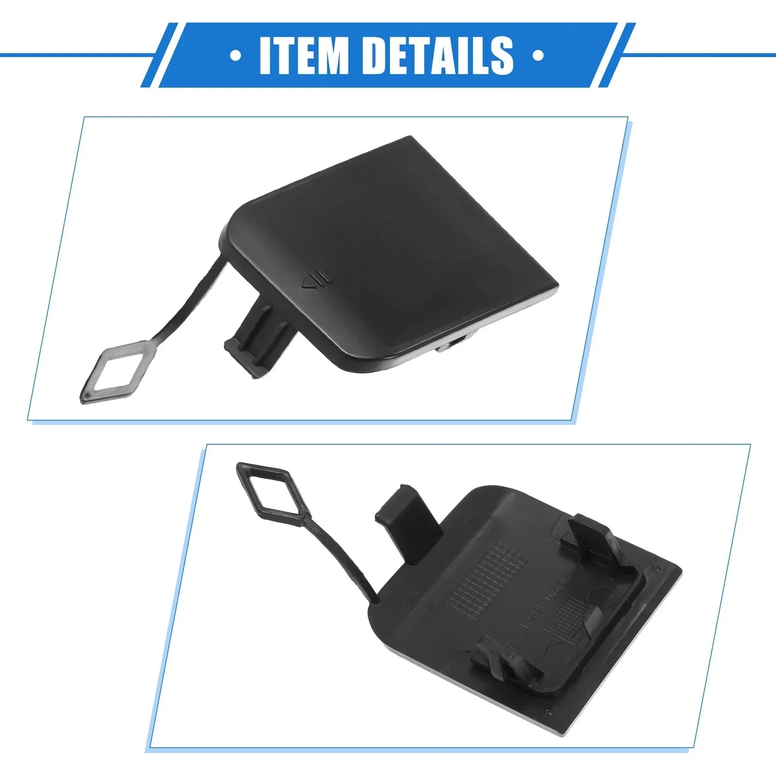 Front Bumper Tow Hook Eye Hole Cover for Mercedes-Benz S 430 (2003-2006)
