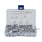 6 x Ferrule Crimping Loop Sleeves for Wire Rope Cable Line Assortment