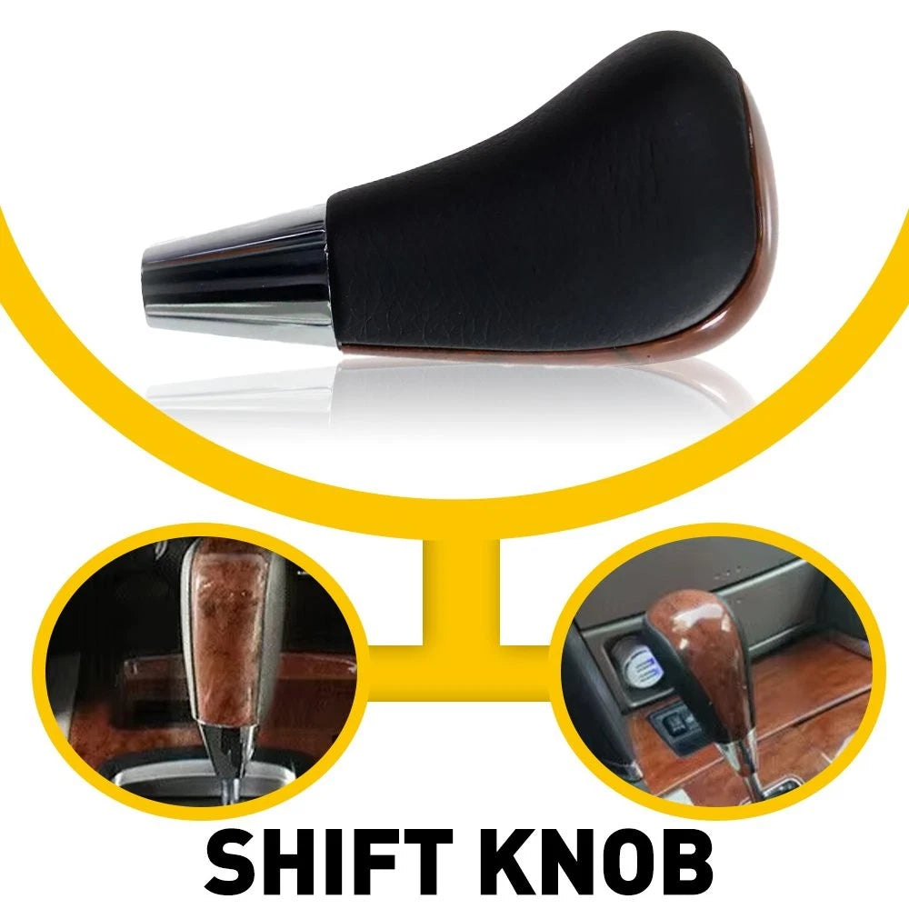 PU Leather Gear Shift Knob for Lexus Toyota Corolla