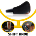 PU Leather Gear Shift Knob for Lexus Toyota Corolla
