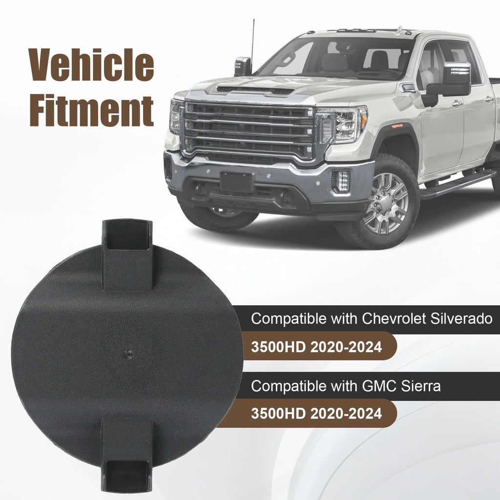 Set of 5 Wheel Mount Covers for GMC Chevrolet Silverado 3500HD (2020–2024)