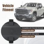 Set of 5 Wheel Mount Covers for GMC Chevrolet Silverado 3500HD (2020–2024)
