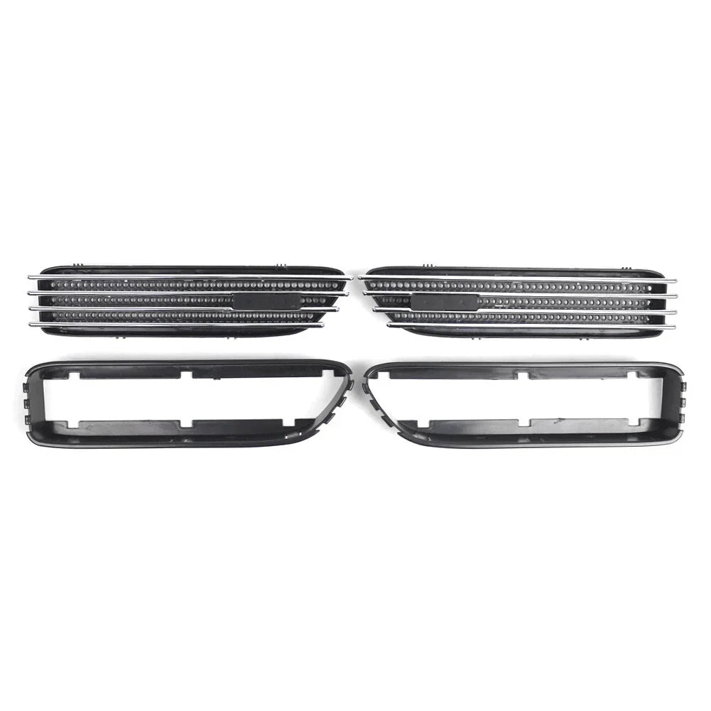 1 Pair ABS Side Fender Air Flow Vents Grille for BMW E46 M3 (2001-2006)