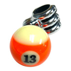 Steering Wheel Spinner Knob Replacement for Orange 13 Pool Ball Models (1950–1999)