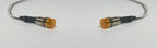 Amber LED Dash Indicator Lights Pair for Toyota Hilux (2010–2015)