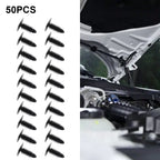 Fastener 50x Black Bumper Fender Clip Accessories for Nissan