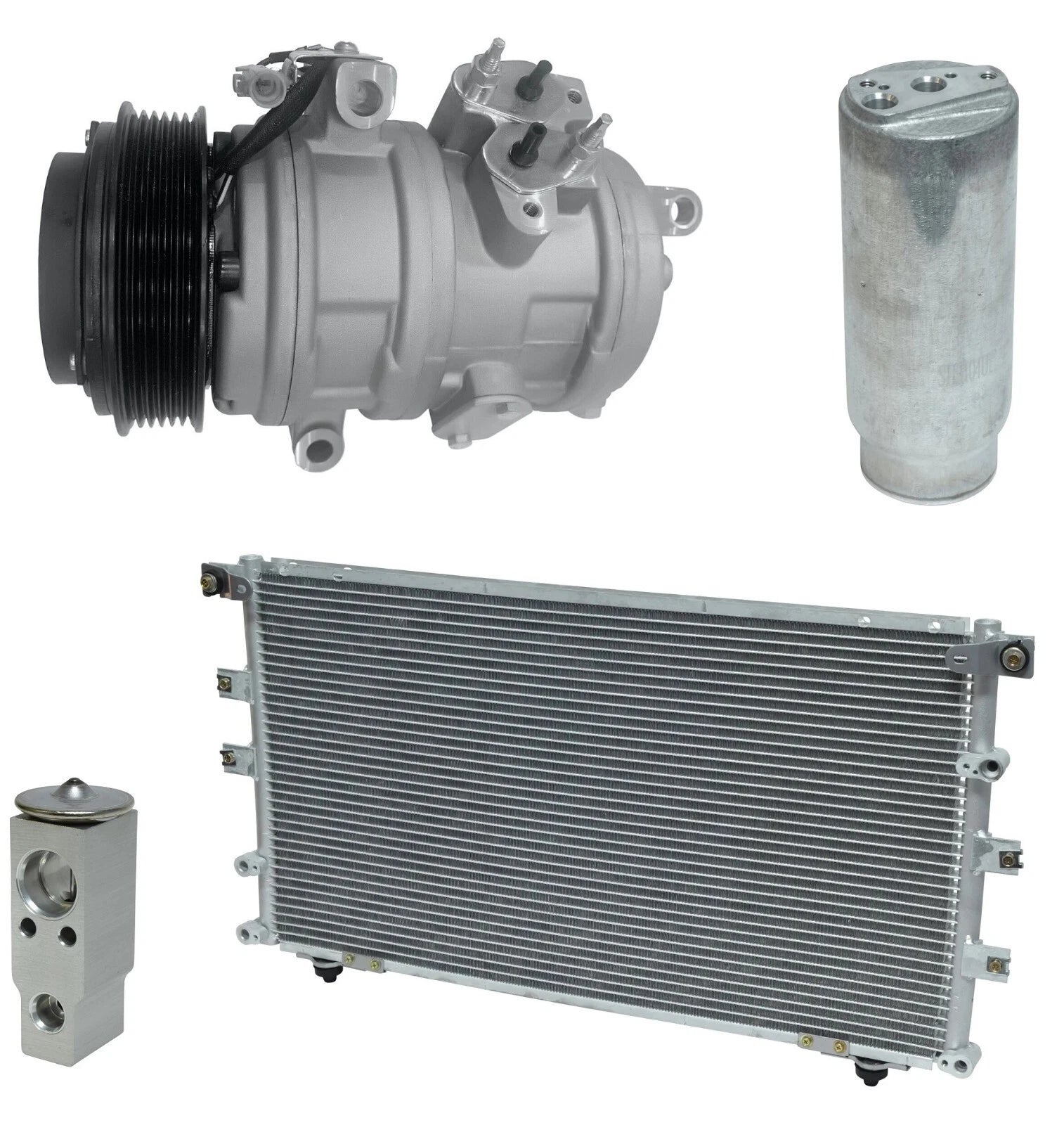 AC Compressor Kit With Condenser for Toyota Sequoia 4.7L (2007–2008)