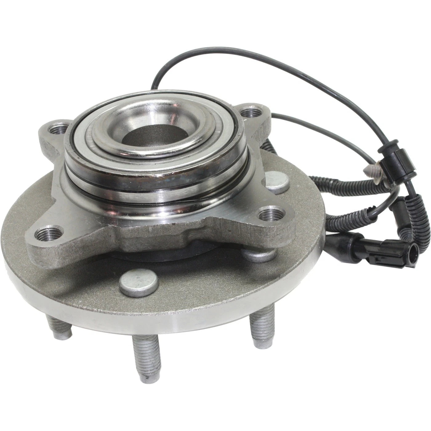 Set of 2 Wheel Hubs for Ford Expedition (2007–2010) Front with Bearing & Sensor