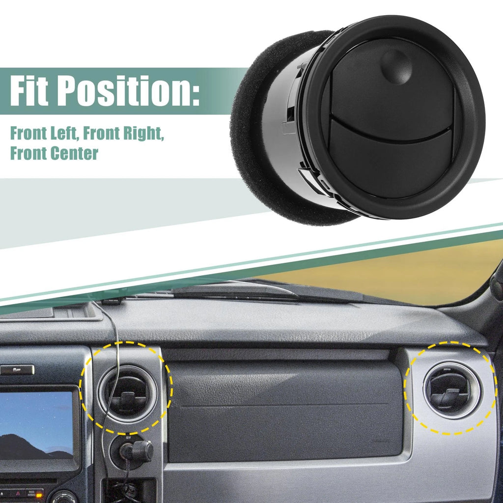 2 Pcs Dashboard Air Vent AC Heater 8L3Z19893AA for Ford F-250 (2008–2010)