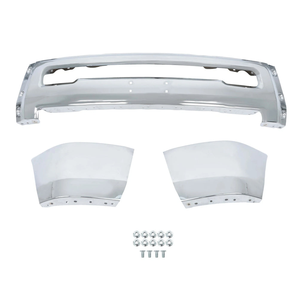 Chrome Front Bumper Face Bar for RAM 2500 3500 (2010â2018)