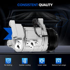 A/C Compressor CO21685C for Cadillac CTS 3.0L 2010-2014, 3.6L 2008-2015, ATS 3.6L