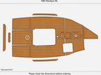 EVA Foam Pad Flooring Mat for Nautique Ski Boat (1992)