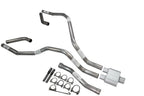 Dual Exhaust 2.5 Inch 1 Chamber Corner for Nissan Titan (2004–2006)