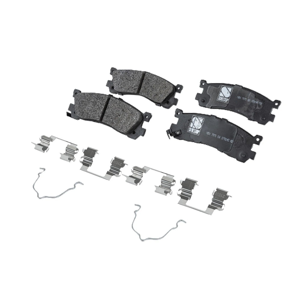 Set of 4 Brake Pads for Mazda 929 (1988–1991)
