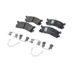 Set of 4 Brake Pads for Mazda 929 (1988–1991)