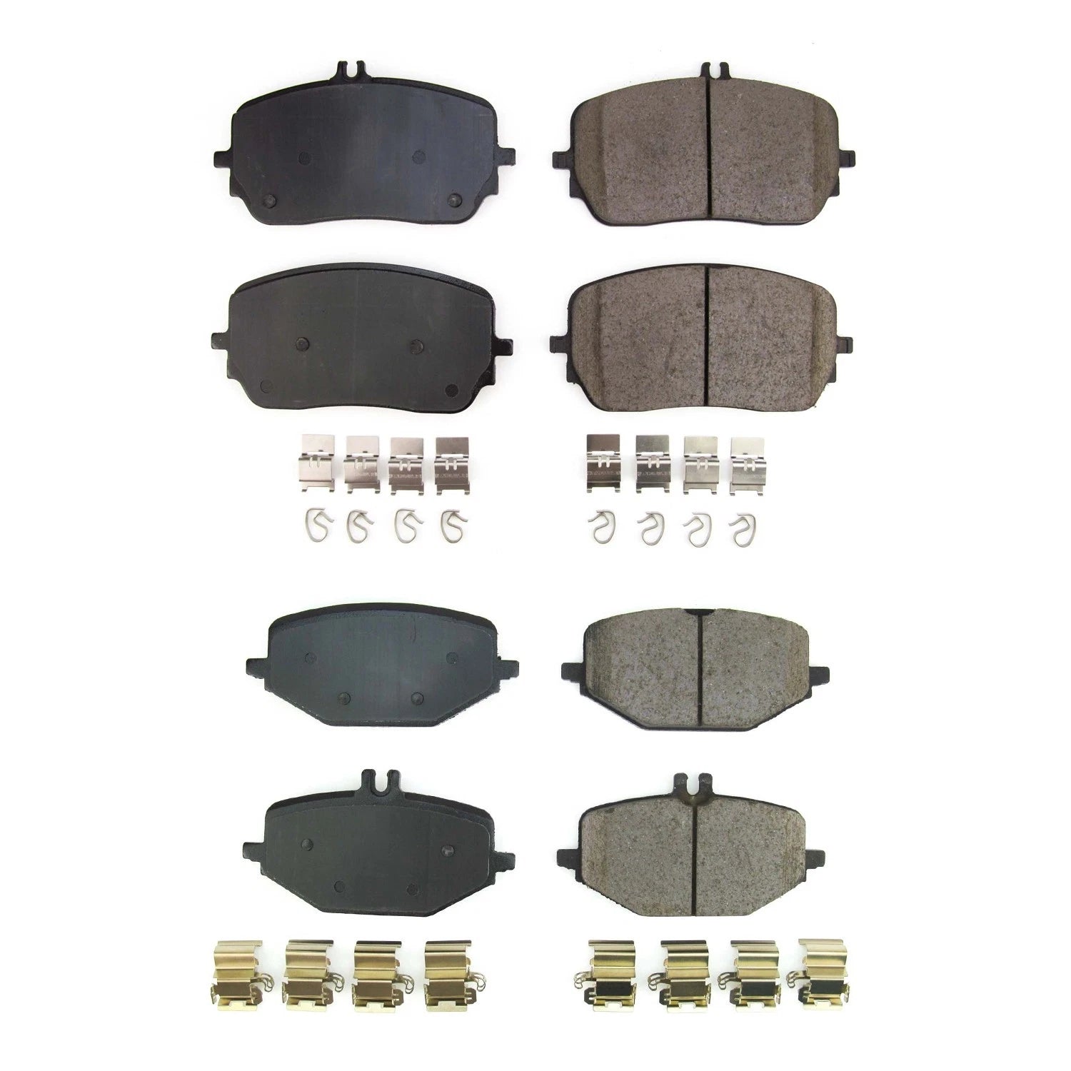 PowerStop Z17 Low-Dust Ceramic Disc Brake Pads Kit for W167 GLE450 (2016–2023)