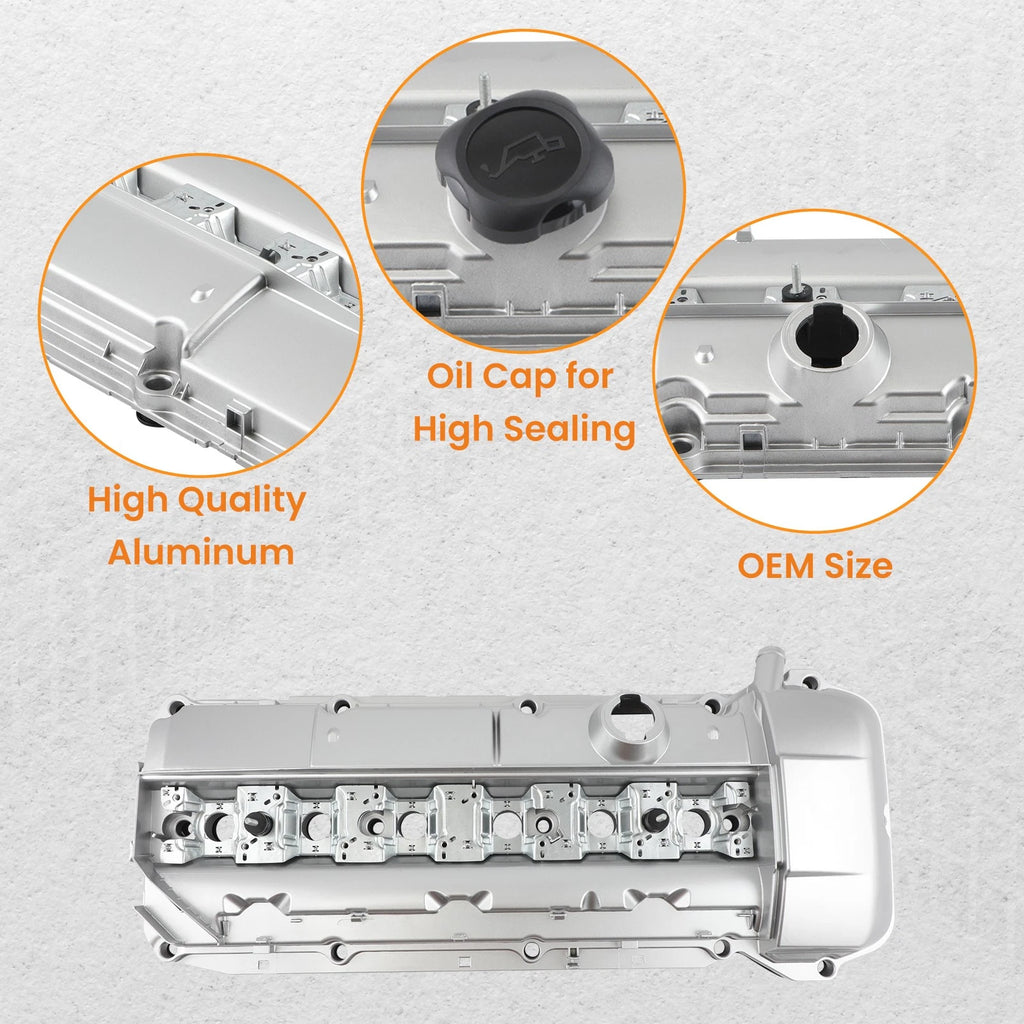 Valve Cover w/ Gasket for BMW 323i 328i 528i (1999–2000) 11121432928