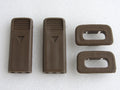 Isuzu TF TFR Holden Rodeo 2 x Door Lock Knobs & Surrounds