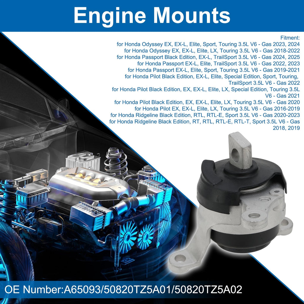 Engine Motor Mount for Honda Odyssey EX 3.5L V6 (2023) No.A65093
