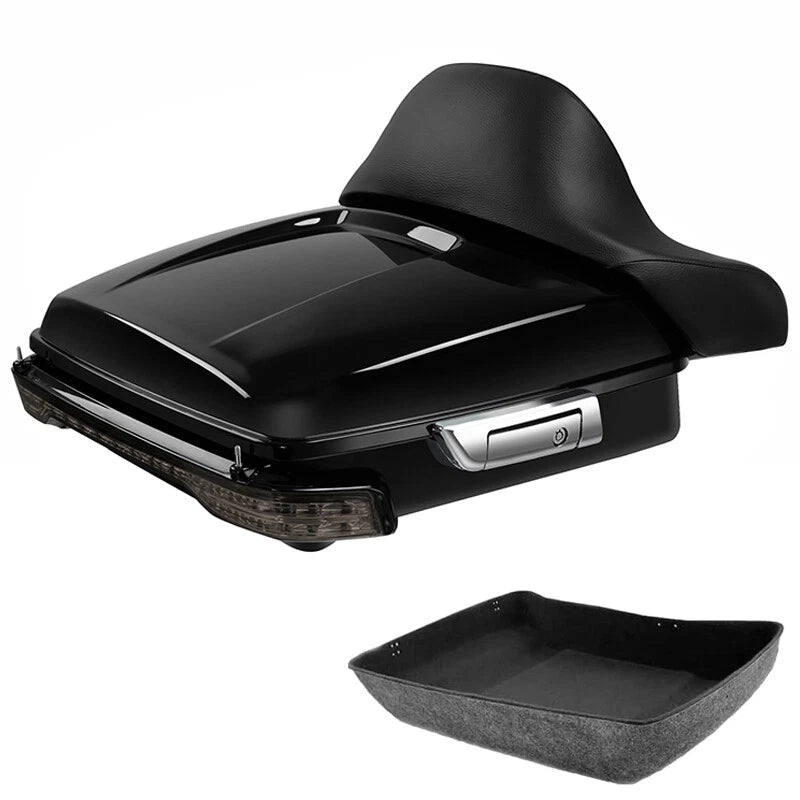 LED Tail Light Backrest Pad for Harley Touring FLHX (2014–2026)