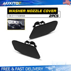 2X Front Headlight Washer Nozzle Cover Cap for BMW X3 F25 (2010–2017)