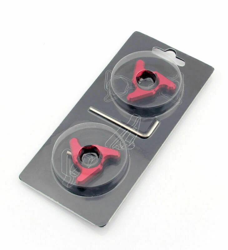 Blade Fork Preload Adjuster for ZX6R, Z1000, GSXR 600/750, CBR 600/900/1000 (22mm, Red)