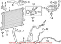 Upper Radiator Coolant Hose for Dodge Dart (2013–2016) 68092560AC
