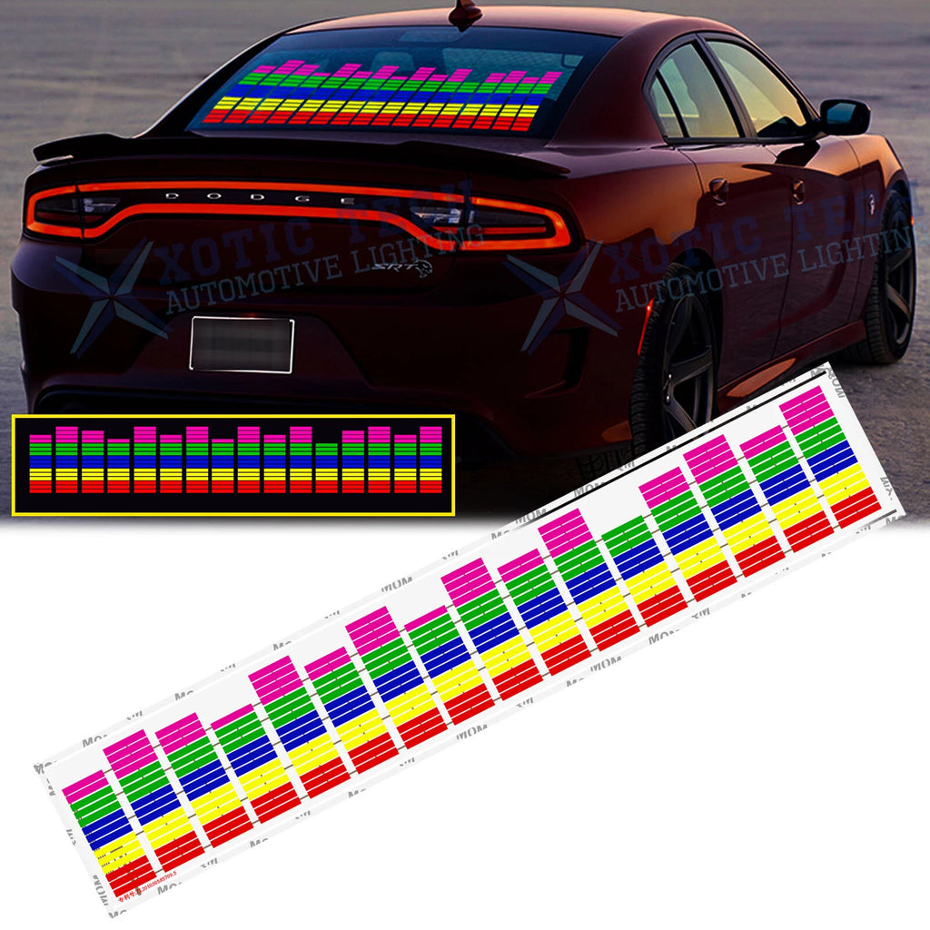 Rhythm LED Sound Activated Light Sticker for Dodge Charger Challenger (2011–2023)