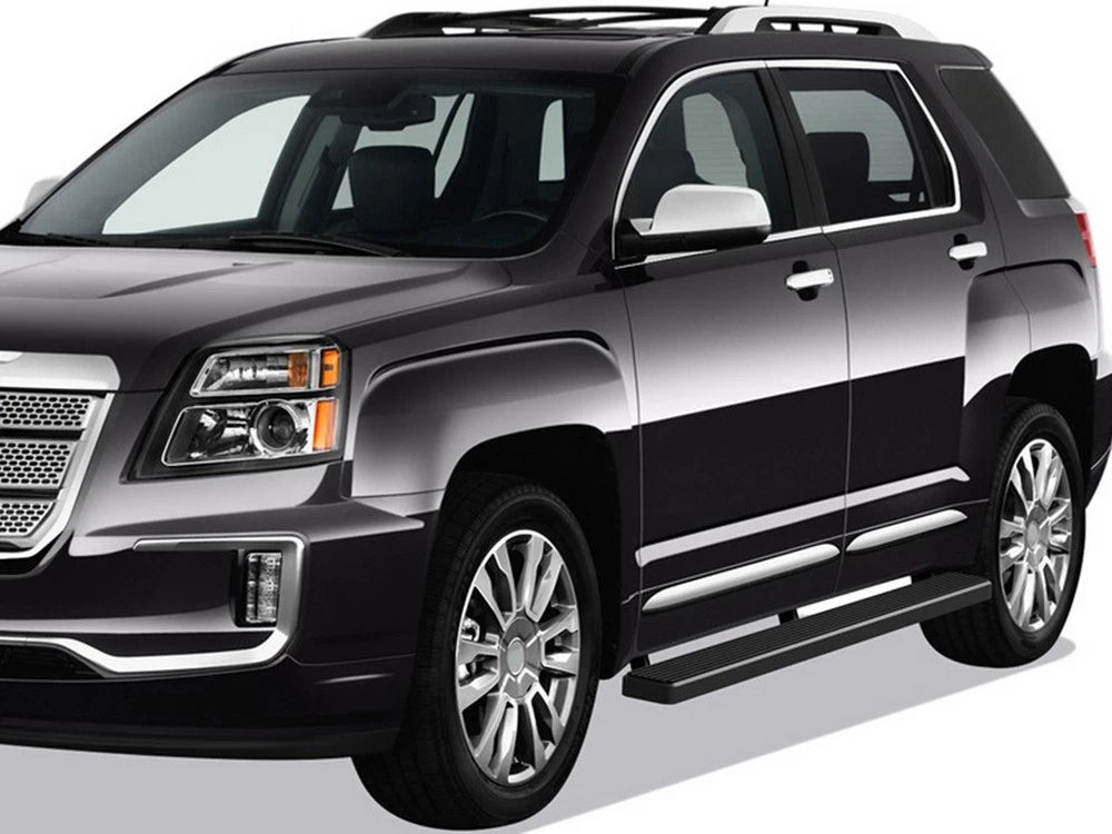 5-Inch Matte Black Running Boards for Chevy Equinox GMC Terrain (2010-2017)