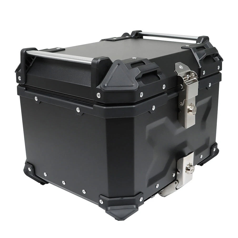 45L Black Waterproof Motorcycle Top Case for Scooter
