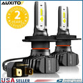 2X LED Headlight Bulbs for H4 HB2 9003 (Fanless)