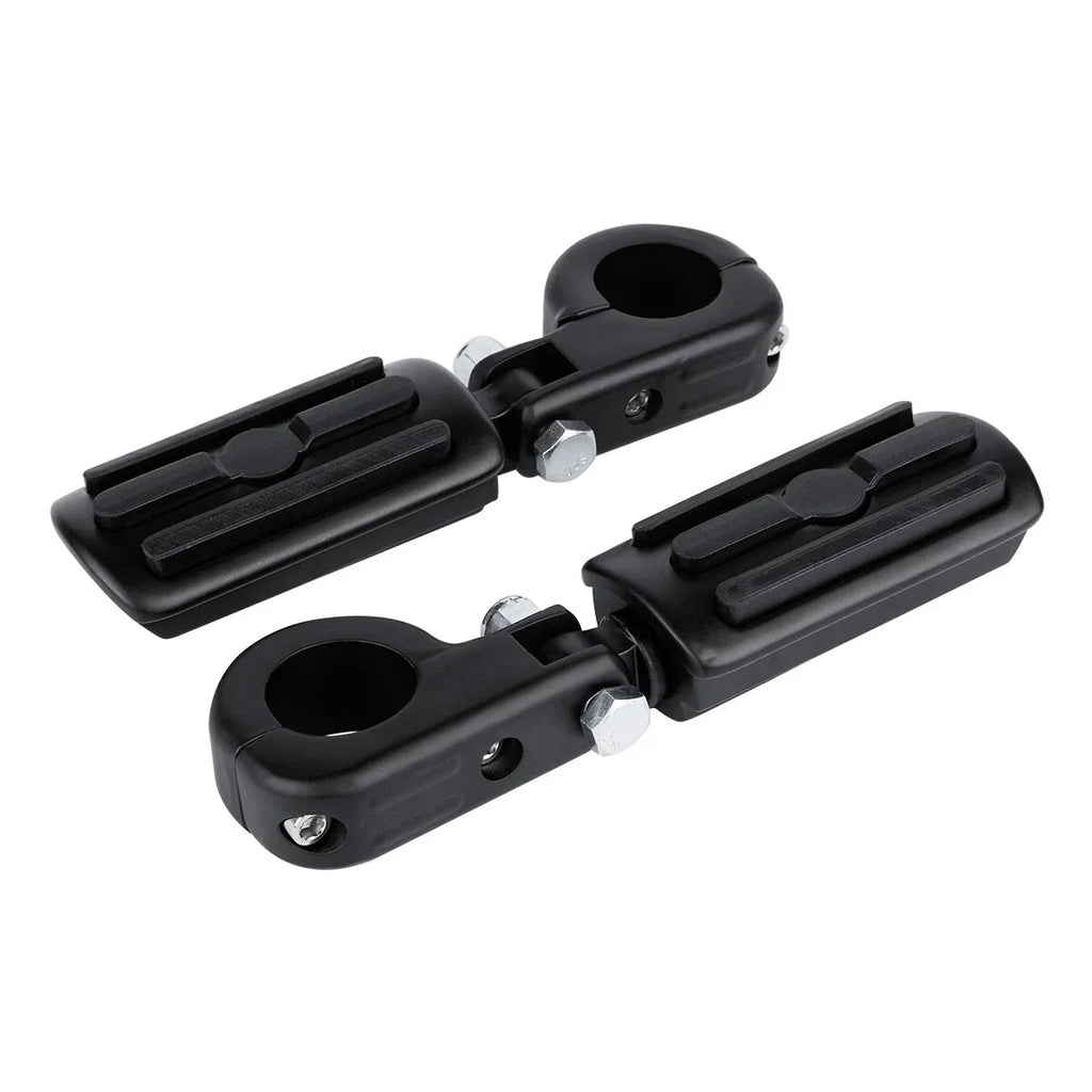 1-1/4" Highway Bar Foot Pegs Clamps for Harley Touring Electra Road Glide (2009-2023)