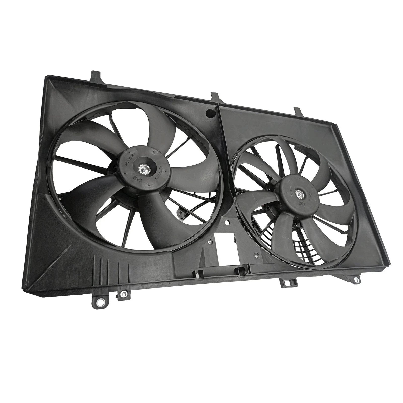 Dual Radiator Cooling Fan Assembly for Toyota Sienna, Lexus RX350 (2011–2016)